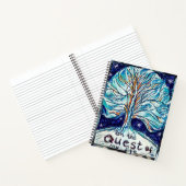 Op de Quest of My Life with Tree & Stars Notitieboek (Binnen)