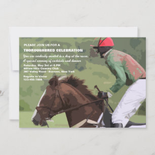 Op de Races Uitnodiging