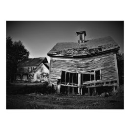 "Op de rand van de geschiedenis" Foto Afdruk