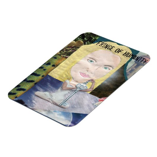 Op de rand van de mensheid magneet (Linkerzijde)