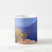 Op de rand van de Mok van de Koffie van de Voorhan (Center)