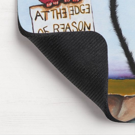 Op de rand van de rede muismat (Hoek)