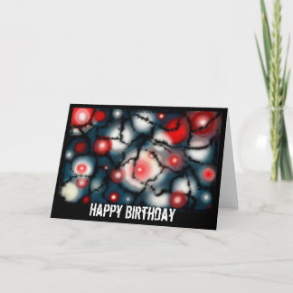 Op de rand van de verjaardag Kaart