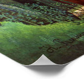 Op de rand van een bos poster (Hoek)