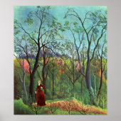 Op de rand van een bos poster (Voorkant)