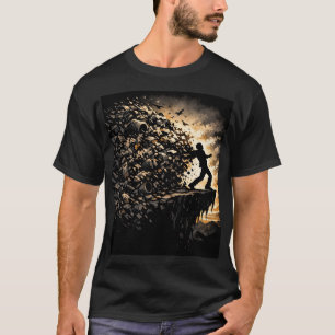 Op de rand van een milieucollaps t-shirt