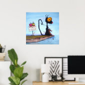 Op de rand van Reden Poster (Thuiskantoor)