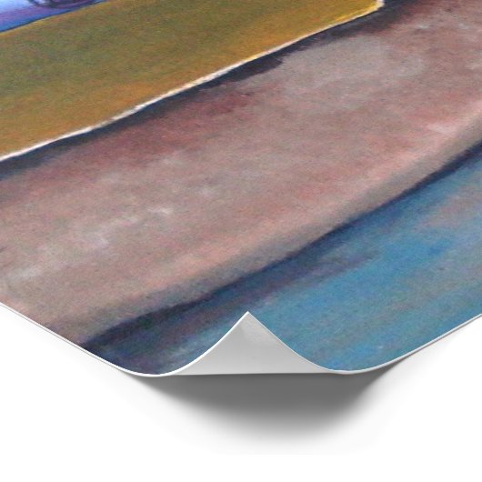 Op de rand van Reden Poster (Hoek)