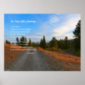 Op de reis van je leven...Poster Poster (Voorkant)