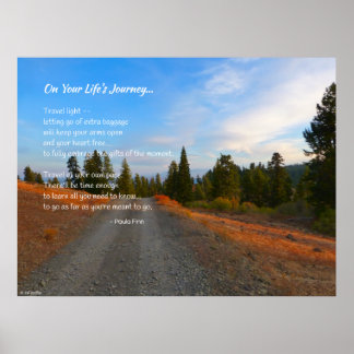 Op de reis van je leven...Poster Poster