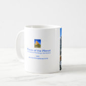 Op de Ridge natuur art beauty Koffiemok (Voorkant links)