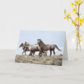 Op de Ridge: Wenskaart voor vrijheid Kaart (Gele Bloem)