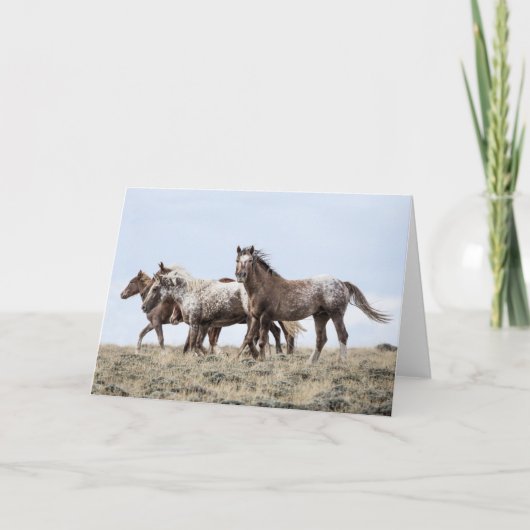 Op de Ridge: Wenskaart voor vrijheid Kaart (Voorkant)