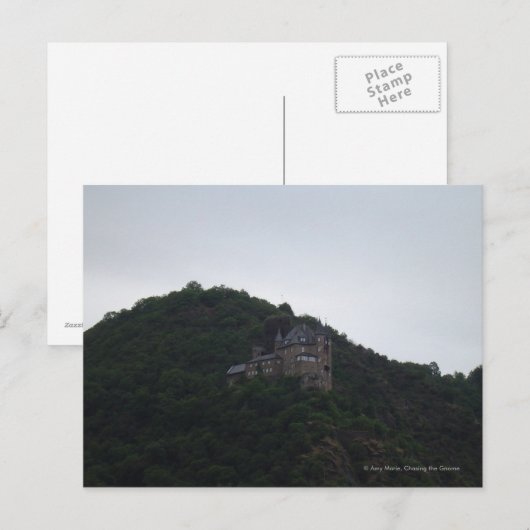 Op de Rijn Briefkaart (Voorkant / Achterkant)