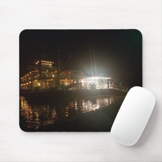 Op de Riverboat Mousepad Muismat (Met muis)