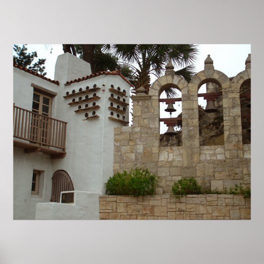 Op de Riverwalk Poster (Voorkant)