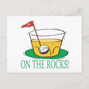 Op de Rocks Briefkaart
