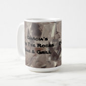 Op de Rocks Koffiemok (Voorkant links)