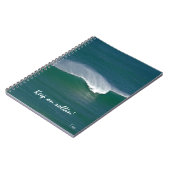 op de rol blijven staan " notitieboek (Linkerzijde)