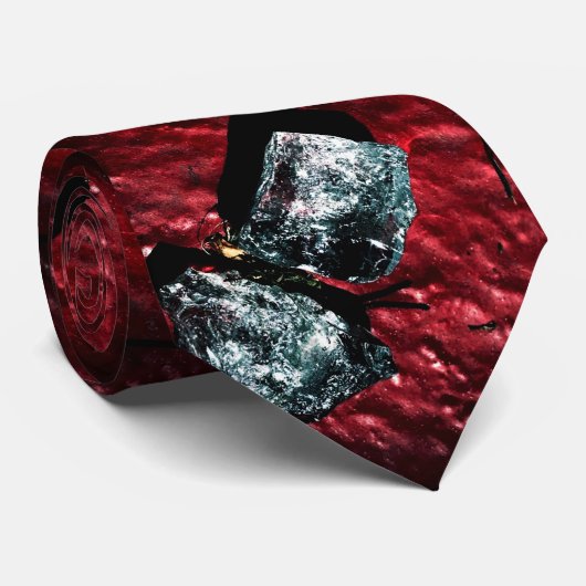 Op de rotsen 2 stropdas (Opgerold)