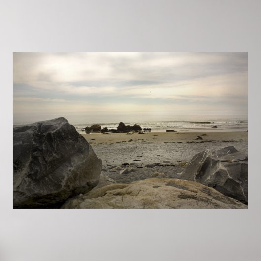 Op de rotsen fine art print (Voorkant)