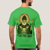 Op de rug kloppen St. Patrick's Day T-shirt (Achterkant)