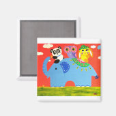 Op de rug van een Giant Magneet (Voorkant / Achterkant)