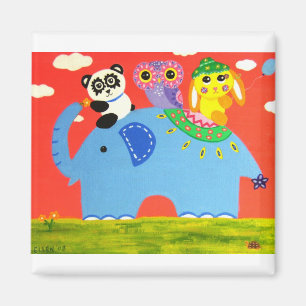 Op de rug van een Giant Magneet