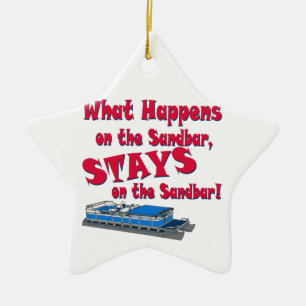 Op de Sandbar Keramisch Ornament