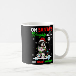 Op de Santa's Santa's Naughty List Spijt Niets Ker Koffiemok