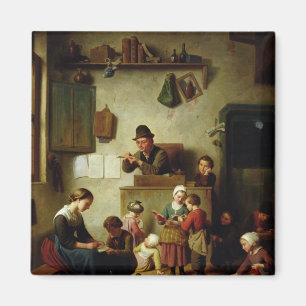 Op de school magneet