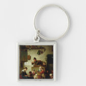 Op de school sleutelhanger (Voorkant)