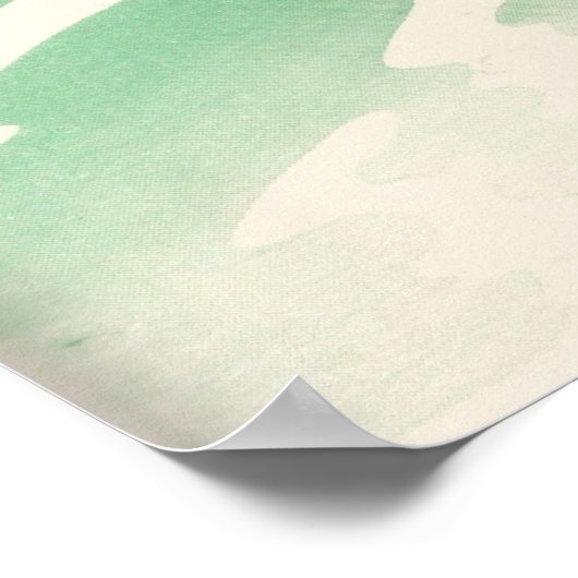 Op de Seaside ~ Robert Louis Stevenson Poster (Hoek)