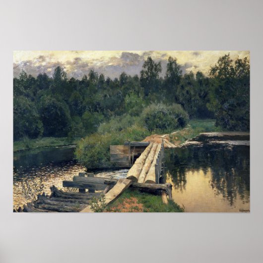 Op de Shallow, 1892 Poster (Voorkant)