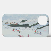 Op de Slopes 1995 Case-Mate iPhone Case (Achterkant (horizontaal))