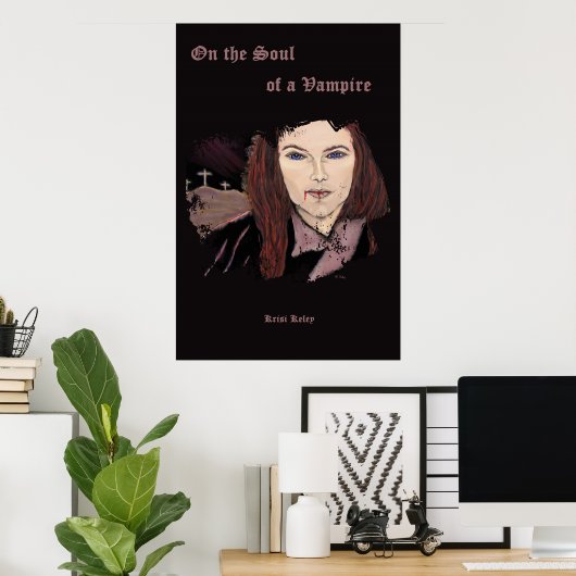 Op de sol van een poster van Vampire (Thuiskantoor)