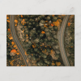 OP DE SPOREN VAN DE HERFST BRIEFKAART