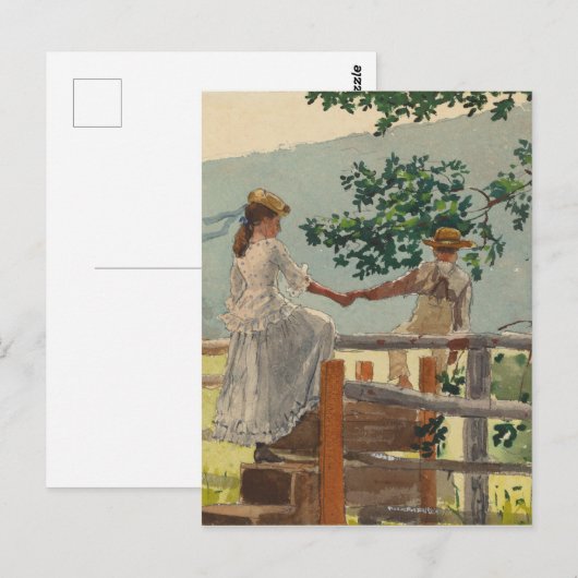 Op de Stile Briefkaart (Voorkant / Achterkant)