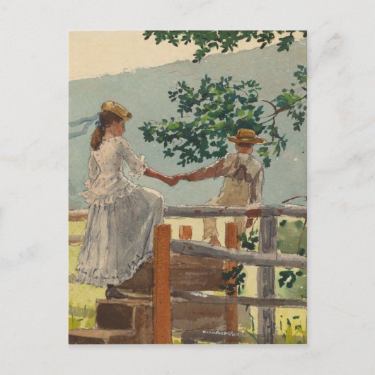 Op de Stile Briefkaart (Voorkant)