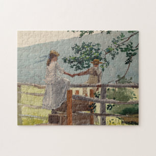 Op de Stile   Winslow Homer Legpuzzel