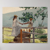 Op de Stile | Winslow Homer Poster (Voorkant)