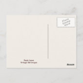 Op de stoellift briefkaart (Achterkant)