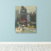 Op de stoep 2012 canvas afdruk (Insitu (Houten vloer))