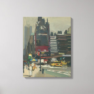 Op de stoep 2012 canvas afdruk