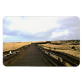 Op de stoep, Long Beach, Washington Magneet (Horizontaal)