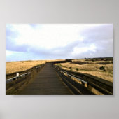 Op de stoep, Long Beach, Washington Poster (Voorkant)