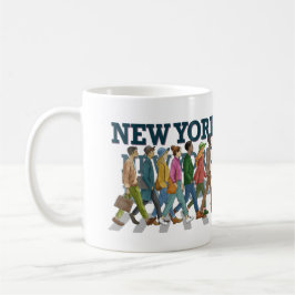 Op de stoep van New York Koffiemok