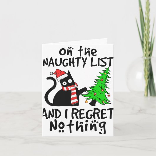 Op De Stoute Lijst En Ik Heb Nergens Spijt Van Zwa Kaart (Voorkant)