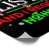 Op de stoute lijst en ik heb spijt van niets leuks poster (Hoek)