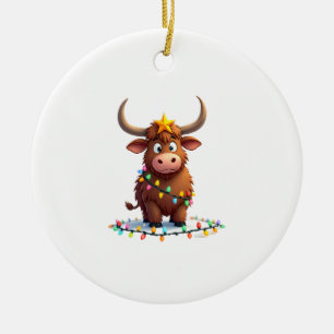 Op De Stoute Lijst En Niets Bereuen Kerstmis Hi Keramisch Ornament
